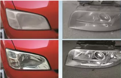 汽車車燈翻新修復效果