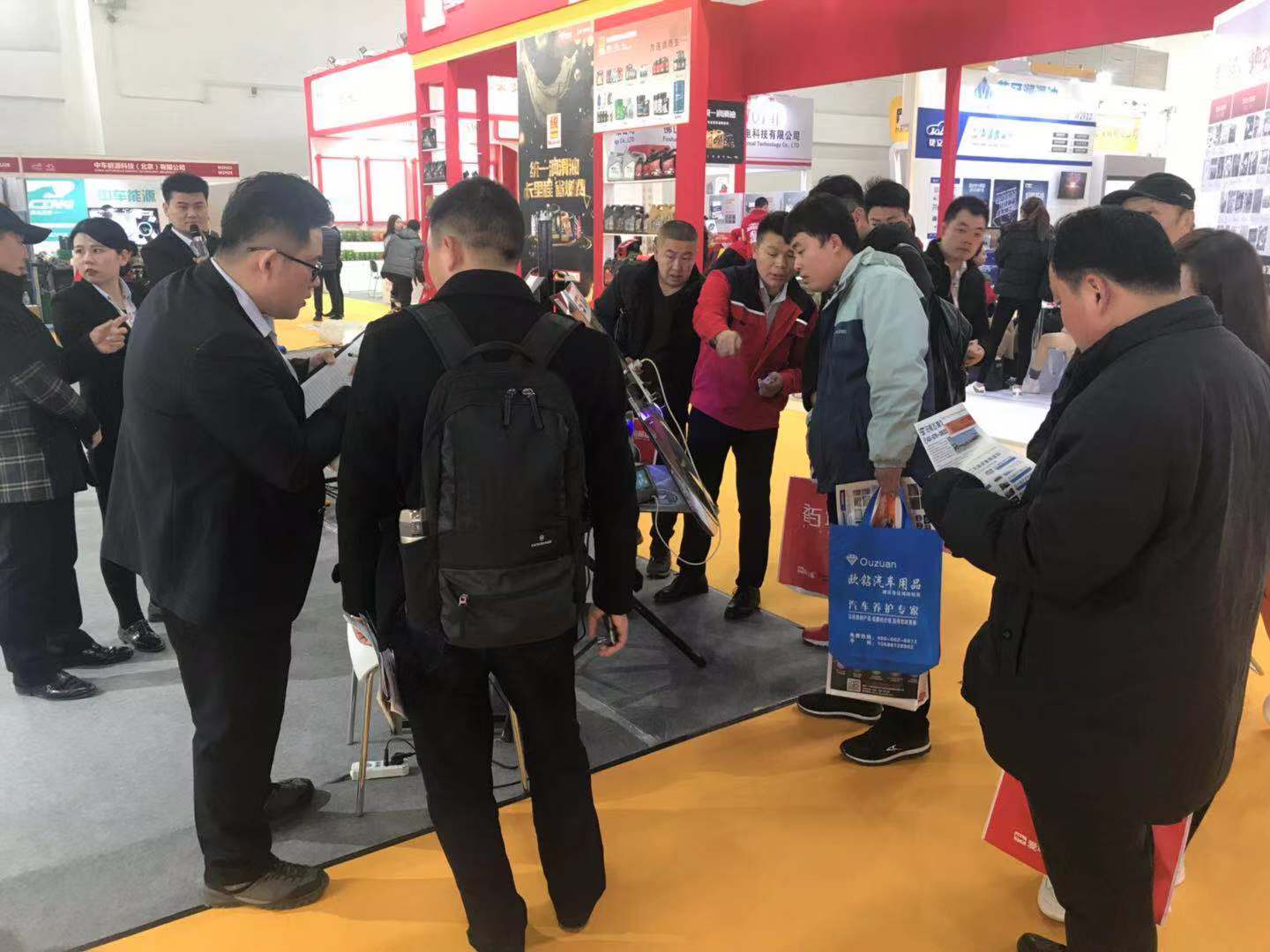 2019北京雅森汽車用品展飛斯特展位現場