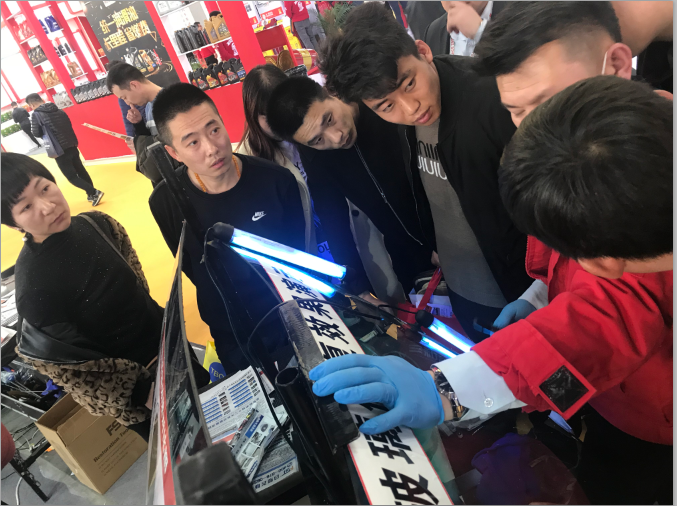 2019北京雅森汽車用品展飛斯特展位現場