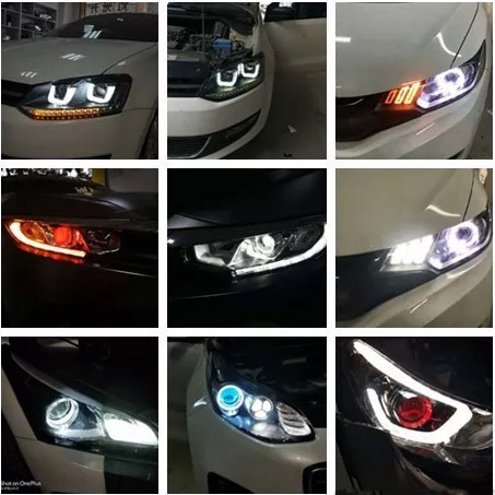 汽車車燈升級改裝效果