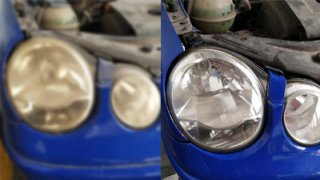 【汽車車燈罩表面模糊問題處理】專業修復辦法詳解